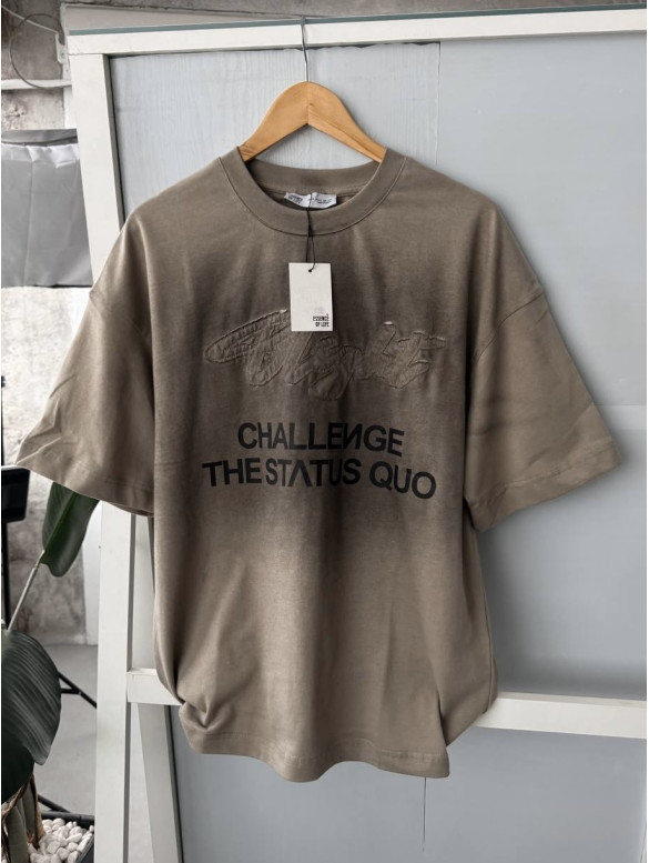 Oversize футболка з надписом