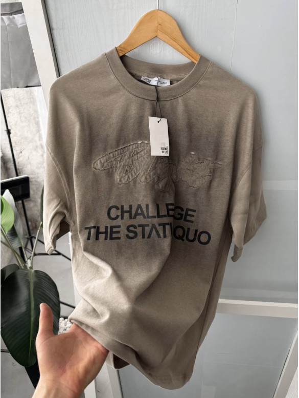 Oversize футболка з надписом