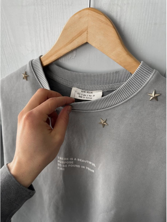 Oversize футболка з надписом