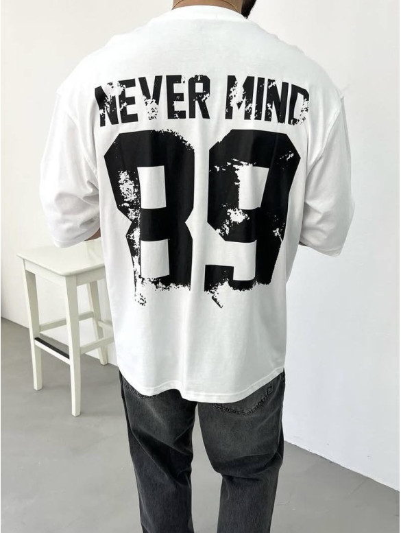 Oversize футболка з надписом