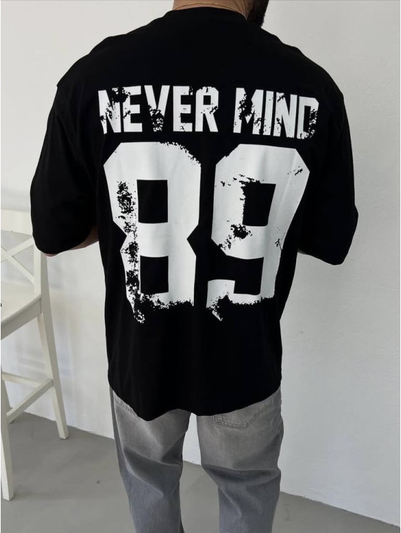 Oversize футболка з надписом