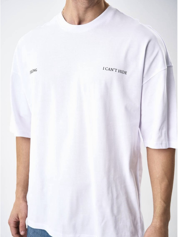 Oversize футболка з надписом