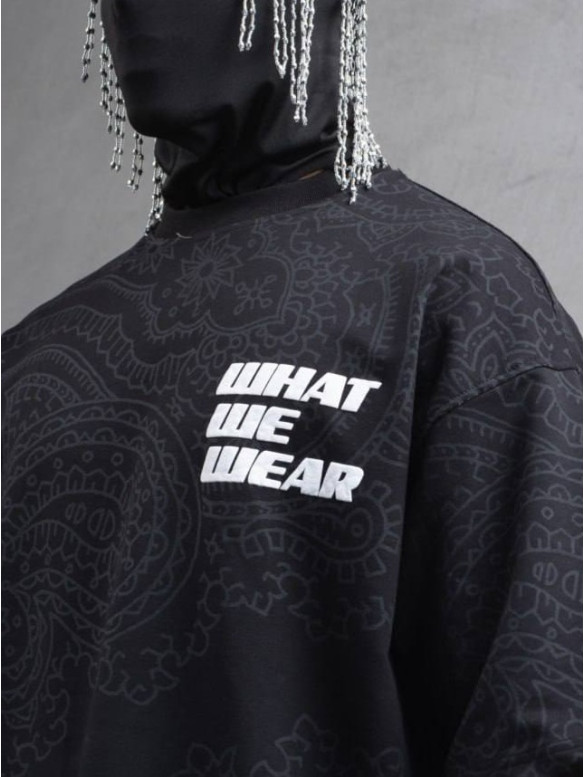 Oversize футболка з принтом