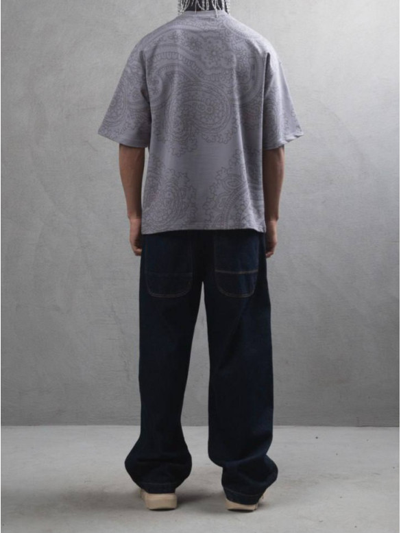Oversize футболка з принтом