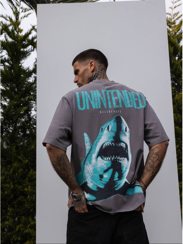Oversize футболка з принтом