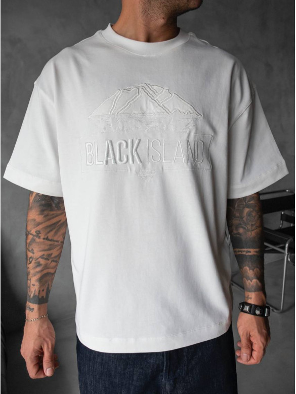 Oversize футболка з принтом