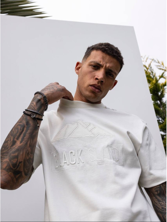 Oversize футболка з принтом