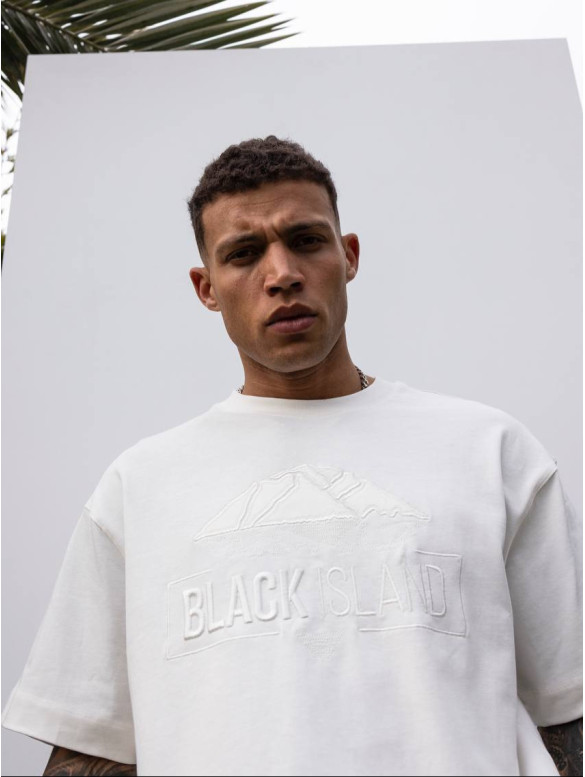 Oversize футболка з принтом