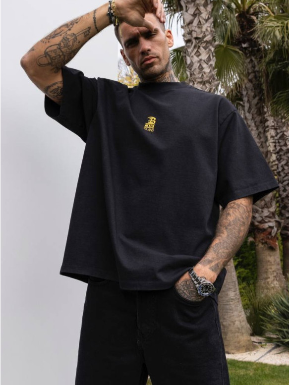 Oversize футболка з принтом