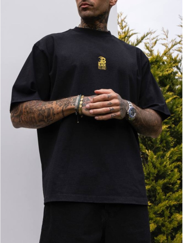 Oversize футболка з принтом