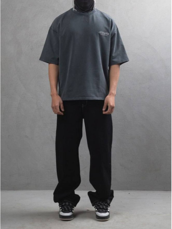Oversize футболка з принтом