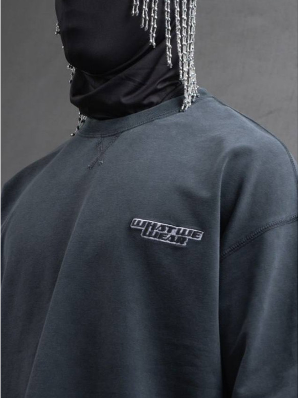 Oversize футболка з принтом