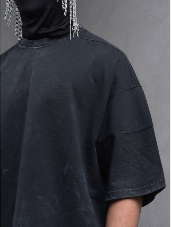 Oversize футболка з принтом