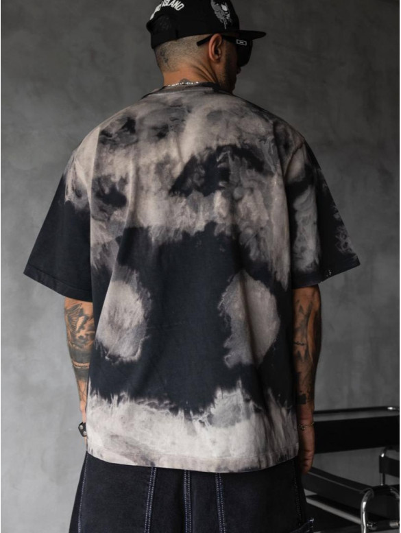 Oversize футболка з принтом