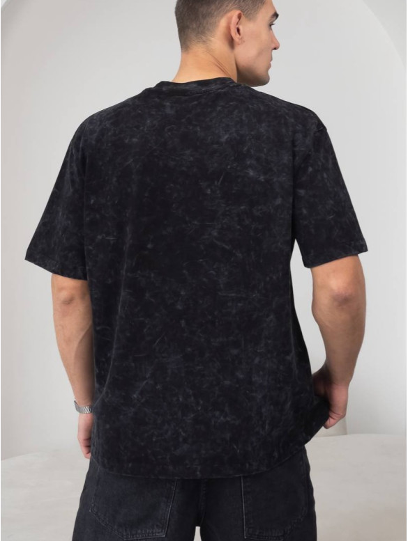 Oversize футболка з принтом