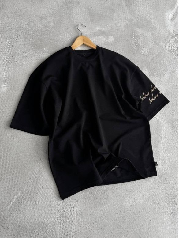Oversize футболка з принтом