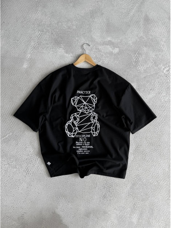 Oversize футболка з вишивкою