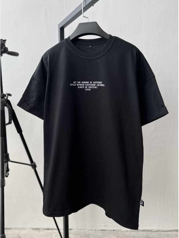 Oversize футболка з надписом