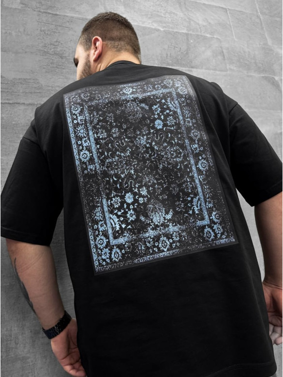 Oversize футболка з принтом