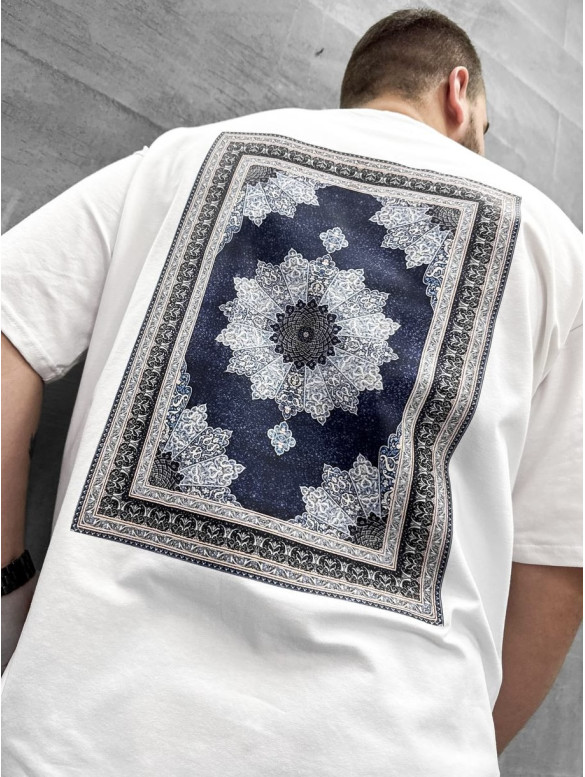 Oversize футболка з принтом
