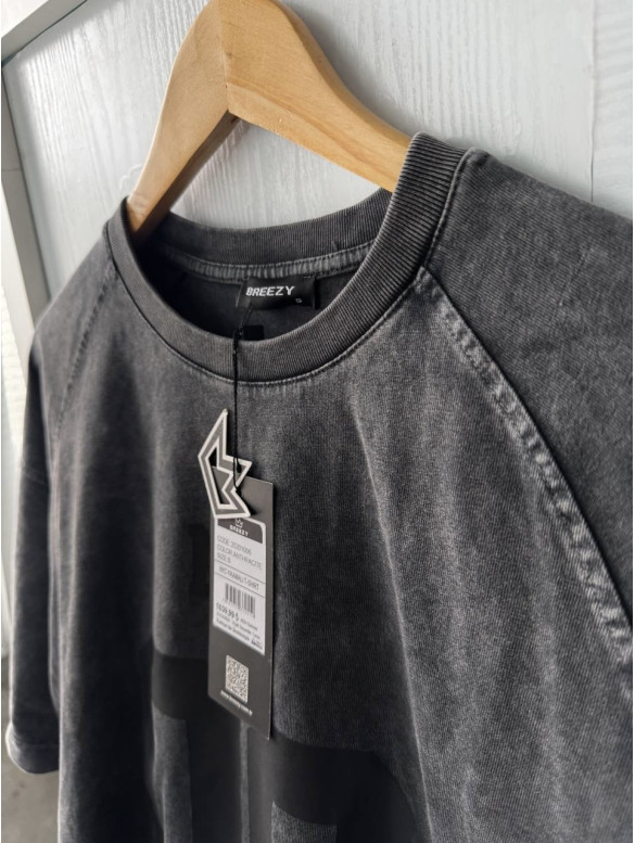 Oversize футболка з принтом