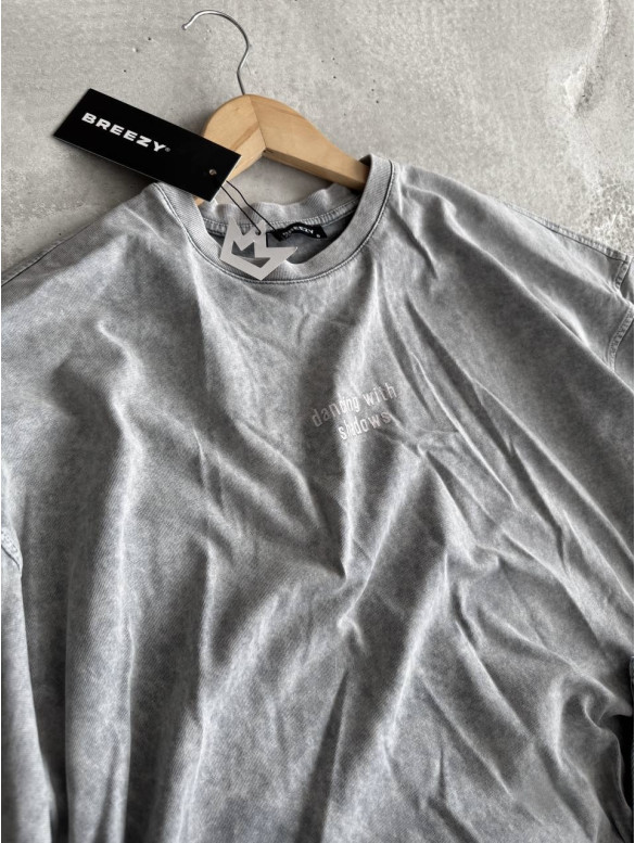 Oversize футболка з принтом