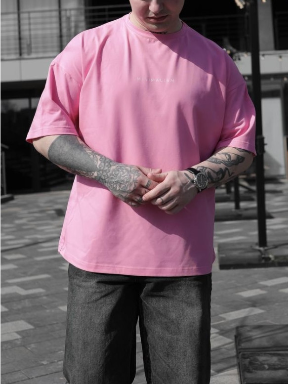 Oversize футболка з принтом