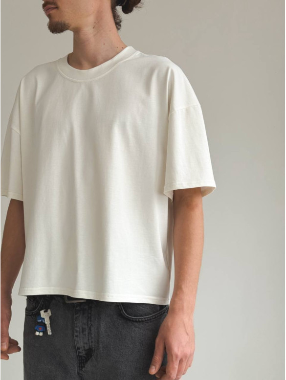 Вкорочена oversize футболка