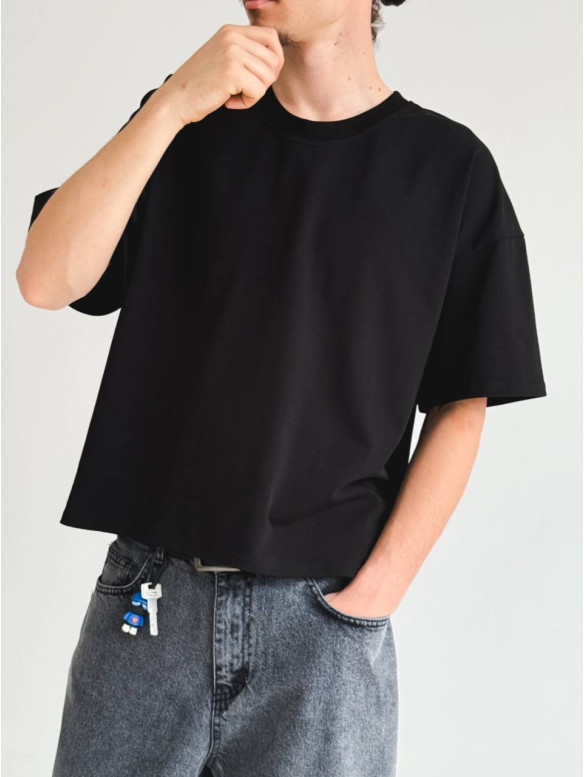 Вкорочена oversize футболка