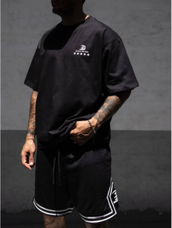 Oversize футболка з принтом