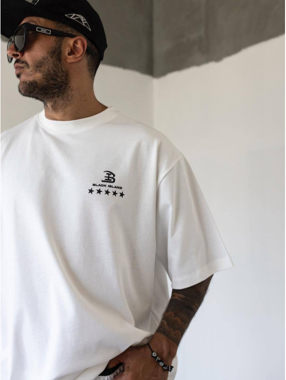 Oversize футболка з принтом