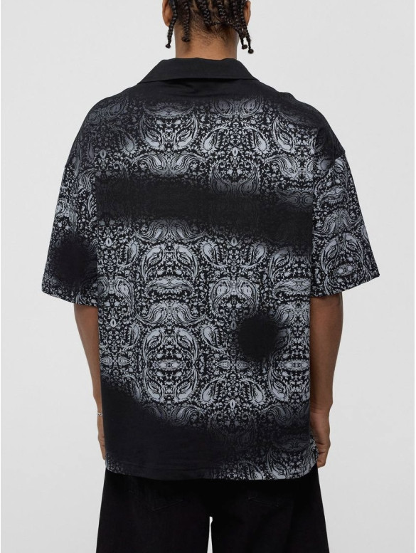 Oversize футболка з принтом