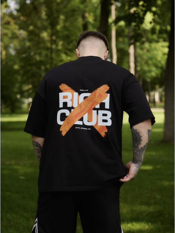 Oversize футболка з принтом