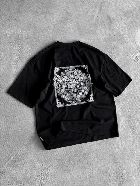 Oversize футболка з принтом