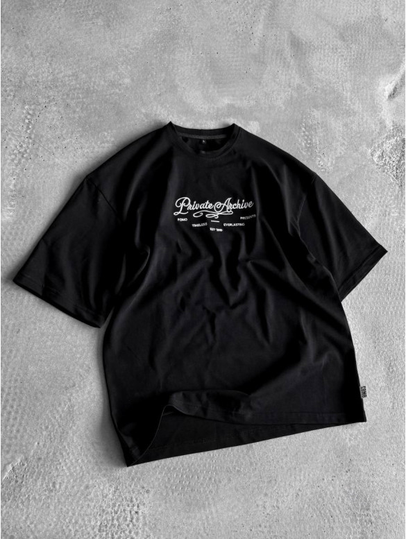 Oversize футболка з принтом