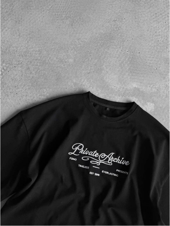 Oversize футболка з принтом