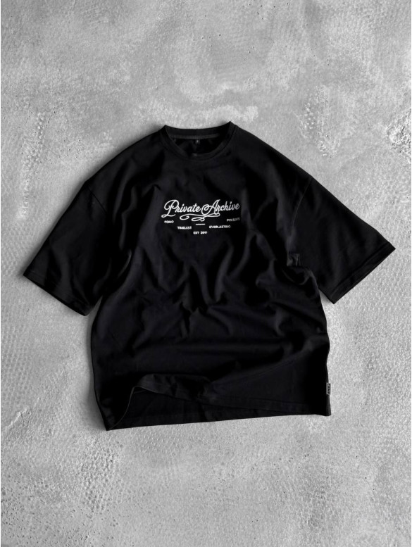 Oversize футболка з принтом