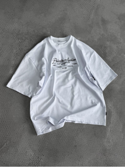 Oversize футболка з принтом