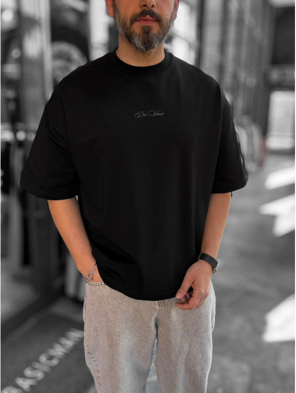 Oversize футболка з принтом
