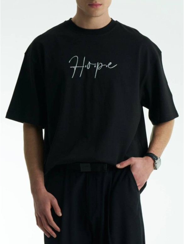 Oversize футболка з принтом