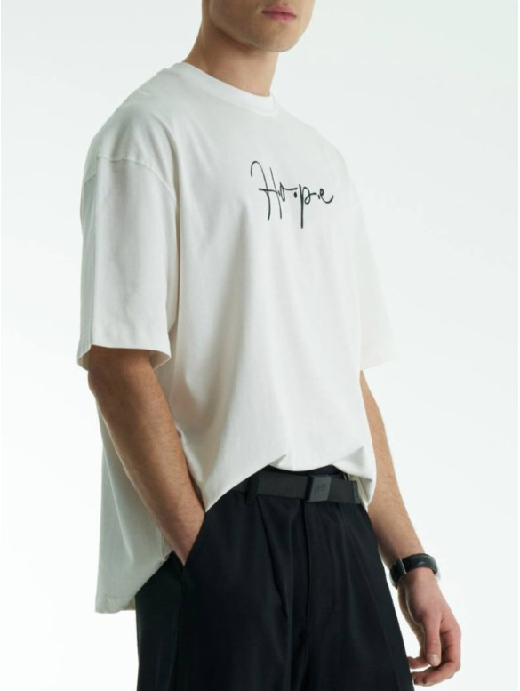 Oversize футболка з принтом