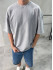 Oversize футболка з вивареної тканини Oversize футболка з вивареної тканини