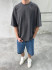 Oversize футболка з вивареної тканини Oversize футболка з вивареної тканини