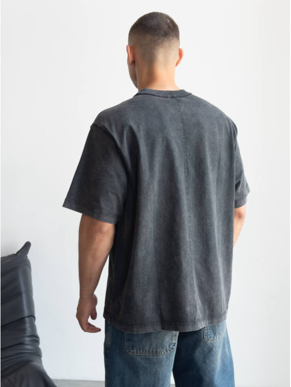 Oversize футболка з кишенею
