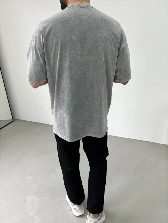 Футболка Oversize з ефектом Washed