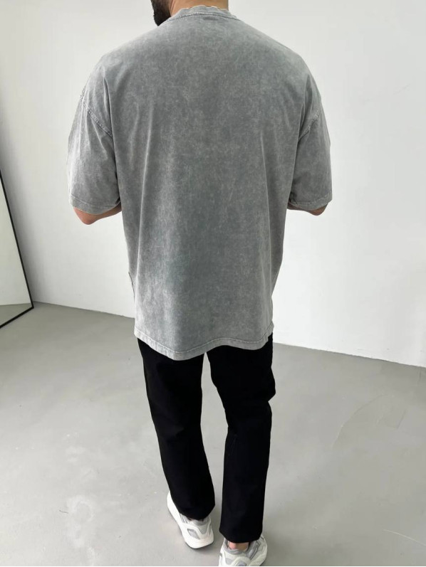 Футболка Oversize з ефектом Washed