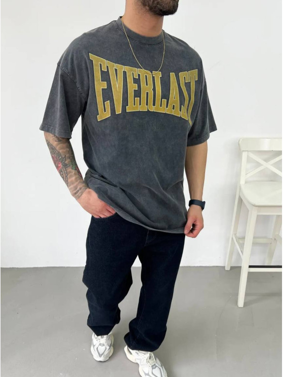 Футболка Oversize з ефектом Washed