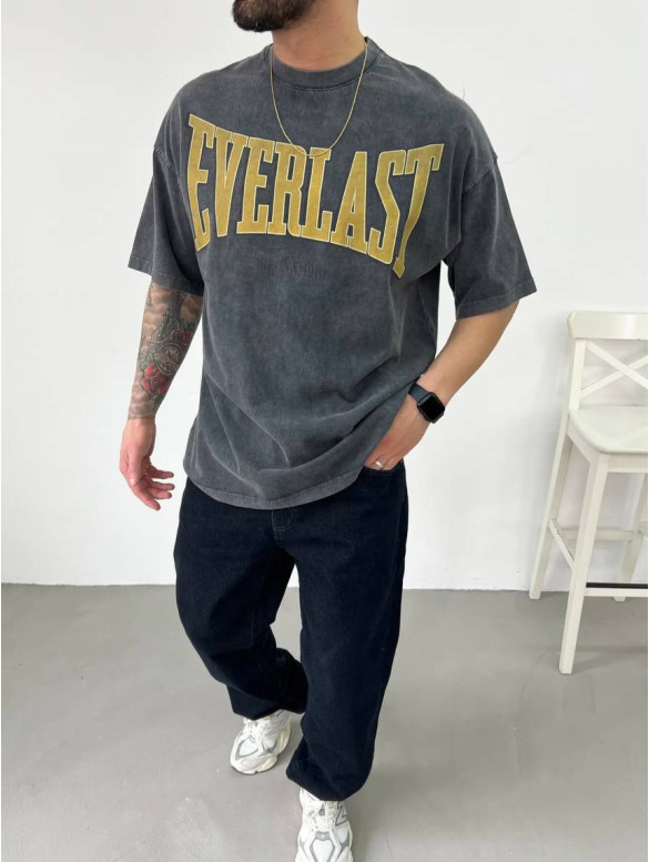 Футболка Oversize з ефектом Washed