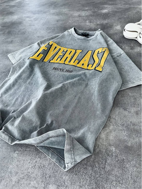 Футболка Oversize з ефектом Washed