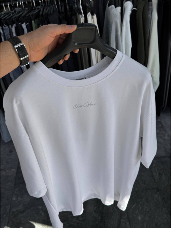Oversize футболка з принтом